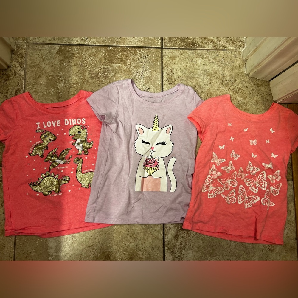 The Children’s Place short sleeve graphic Tee bundle